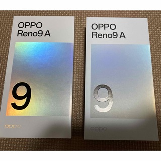 オッポ(OPPO)のOPPO Reno 9A  ブラックとホワイト 2点セット ワイモバイル 未使用(スマートフォン本体)