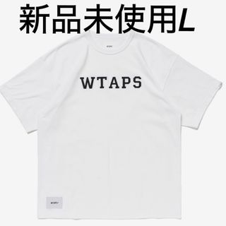 ダブルタップス(W)taps)のWTAPS 24SS ACADEMY SS COLLEGE ホワイトL 新品(Tシャツ/カットソー(半袖/袖なし))