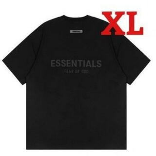 新品 FOG ESSENTIALS  エッセンシャルズ バックロゴ Tシャツ 黒(Tシャツ/カットソー(半袖/袖なし))