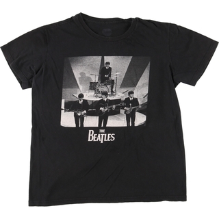 古着 THE BEATLES ビートルズ バンドTシャツ バンT メンズL /eaa446927(Tシャツ/カットソー(半袖/袖なし))