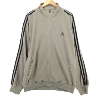 アディダス(adidas)の古着 90年代 アディダス adidas スポーツパフォーマンスロゴ ベロアジャージ トラックジャケット メンズXL ヴィンテージ /eaa452616(その他)