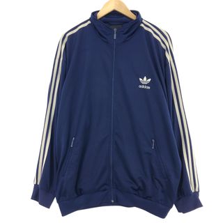 アディダス(adidas)の古着 90年代 アディダス adidas トレフォイルロゴ バックロゴ ジャージ トラックジャケット メンズXL ヴィンテージ /eaa452618(その他)