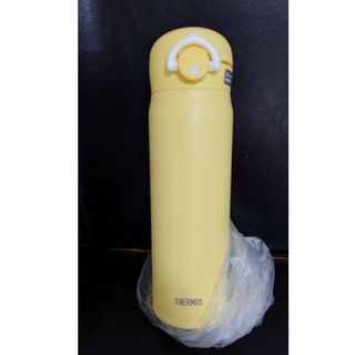 サーモス(THERMOS)の即決OK！新品未使用　サーモス　ケータイマグ　マットイエロー　0.5l 箱無し(弁当用品)