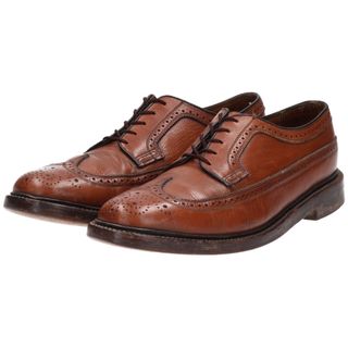 古着 80年代 フローシャイム Florsheim IMPERIAL インペリアル ウイングチップシューズ USA製 ９1/saa011893(ドレス/ビジネス)