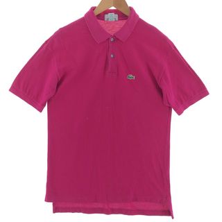 ラコステ(LACOSTE)の古着 ラコステ LACOSTE 半袖 ポロシャツ メンズM /eaa382146(ポロシャツ)