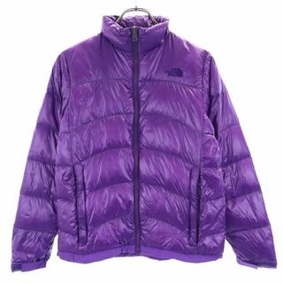 ザノースフェイス(THE NORTH FACE)のノースフェイス NDW91322 ダウンジャケット M パープル系 THE NORTH FACE アウトドア レディース(ダウンジャケット)