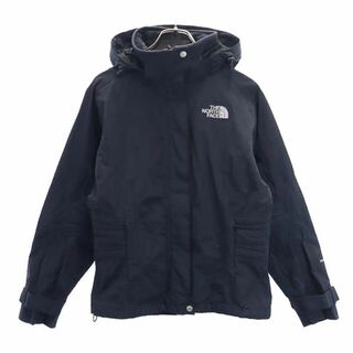 ザノースフェイス(THE NORTH FACE)のノースフェイス RN＃61661 ロゴ刺繍 ナイロンジャケット S 黒 THE NORTH FACE フーディー レディース(ナイロンジャケット)