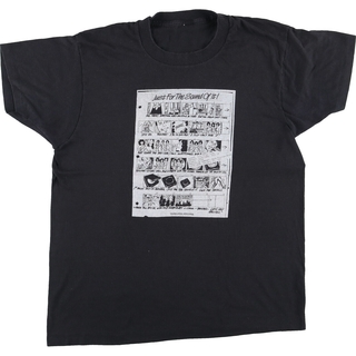 古着 90年代 プリントTシャツ メンズM ヴィンテージ /eaa453259(Tシャツ/カットソー(半袖/袖なし))