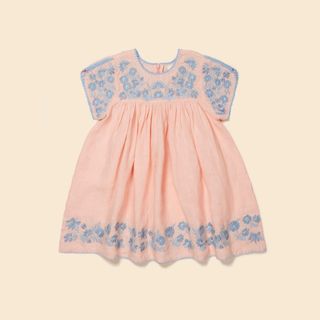 Apolina Stevie Dress Pale Rose 7-9y