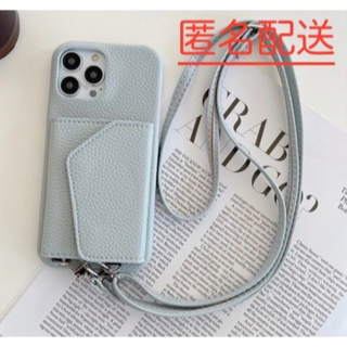 【最終値下げ】iPhone 14 ケース　ショルダー　カード収納　レザー(iPhoneケース)