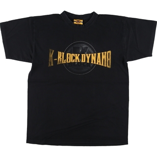 古着 K BLOCK プリントTシャツ メンズL /eaa453232(Tシャツ/カットソー(半袖/袖なし))