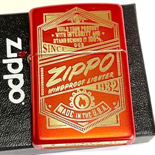 ジッポー(ZIPPO)のZippo It Works Design 広告 USA ジッポ オイルライター(タバコグッズ)