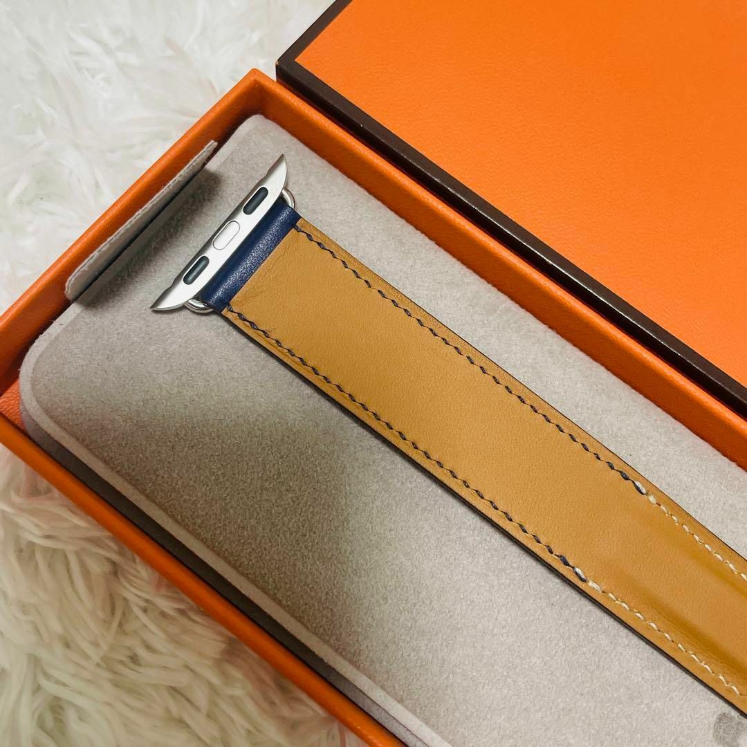 HERMES - エルメス♡アップルウォッチ レザーベルト ドゥブル HERMES - エルメス♡アップルウォッチ レザーベルト ドゥブル