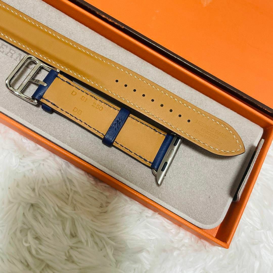 HERMES - エルメス♡アップルウォッチ レザーベルト ドゥブル HERMES - エルメス♡アップルウォッチ レザーベルト ドゥブル