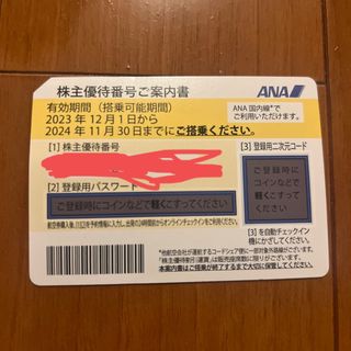 エーエヌエー(ゼンニッポンクウユ)(ANA(全日本空輸))のANA 株主優待　国内線(航空券)