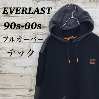 エバーラスト(EVERLAST)の【k5733】希少USA古着ビンテージ90sEVERLASTプルオーバーパーカー(パーカー)