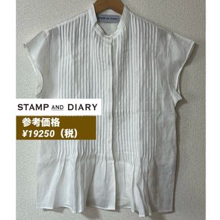 スタンプアンドダイアリー(STAMP AND DIARY)のSTAMP AND DIALY フレンチスリーブ(シャツ/ブラウス(半袖/袖なし))