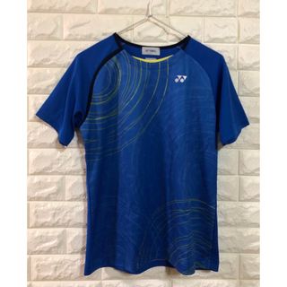 YONEX - ヨネックス　Tシャツ　青　黄色　L ベリークール