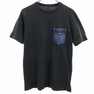 ディーゼル(DIESEL)のディーゼル 半袖 Tシャツ S ブラック DIESEL メンズ(Tシャツ/カットソー(半袖/袖なし))