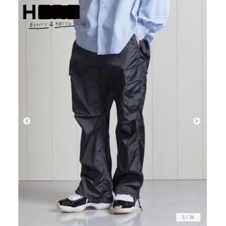 BEAUTY&YOUTH UNITED ARROWS - 【24SS】H BEAUTY&YOUTH OLMETEXクランキーカーゴパンツ