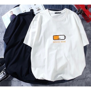 【おすすめ♪】XL　Tシャツ　半袖　ホワイト　充電　ロゴ　シンプル　爽やか　人気(Tシャツ/カットソー(半袖/袖なし))
