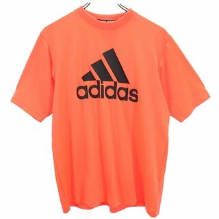 アディダス(adidas)のアディダス デカロゴ 半袖 Tシャツ S オレンジ系 adidas メンズ(Tシャツ/カットソー(半袖/袖なし))