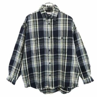 フリークスストア(FREAK'S STORE)のフリークスストア チェック 長袖 ネルシャツ M ブラック系 FREAK'S STORE メンズ(シャツ)