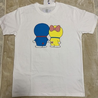 Design Tshirts Store graniph - 未使用 graniph グラニフ ドラえもん&ドラミちゃんTシャツ M 男女兼用