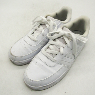 アディダス(adidas)のアディダス スニーカー ローカット CORE BREAK 2.0 HP8962 シューズ 靴 白 レディース 24.5サイズ ホワイト adidas(スニーカー)