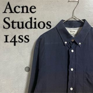 Acne Studios - Acne Studios 14ss ISHERWOOD DEGR シャツ