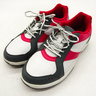 イグニオ ゴルフシューズ IG-OS2007  キッズ男の子用 アルペン シューズ 靴 白 キッズ 女の子用 22.5サイズ ホワイト IGNIO(スニーカー)