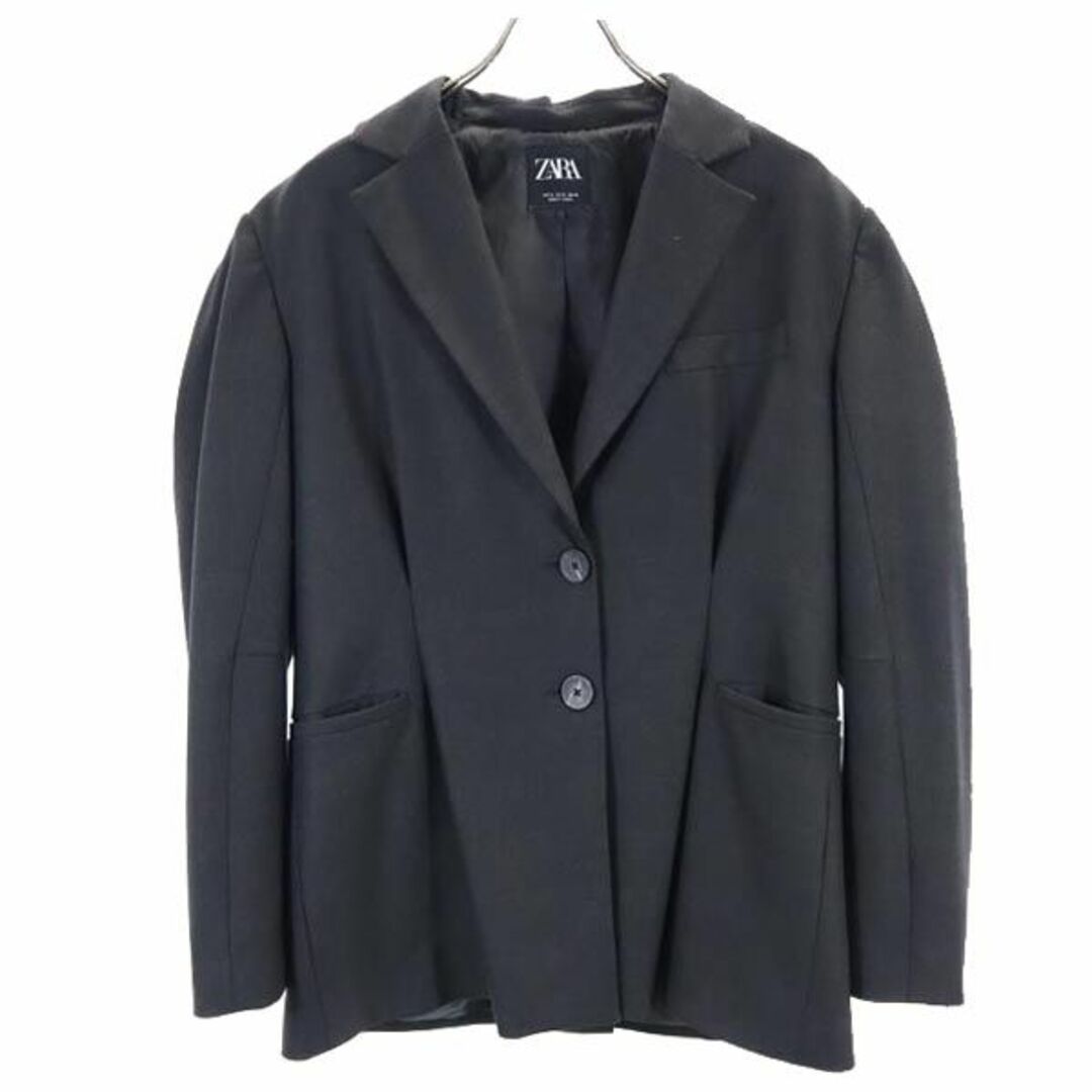 ZARA - ザラ チェック柄 テーラードジャケット M グレー系 ZARA ZARA - ザラ チェック柄 テーラードジャケット M グレー系 ZARA
