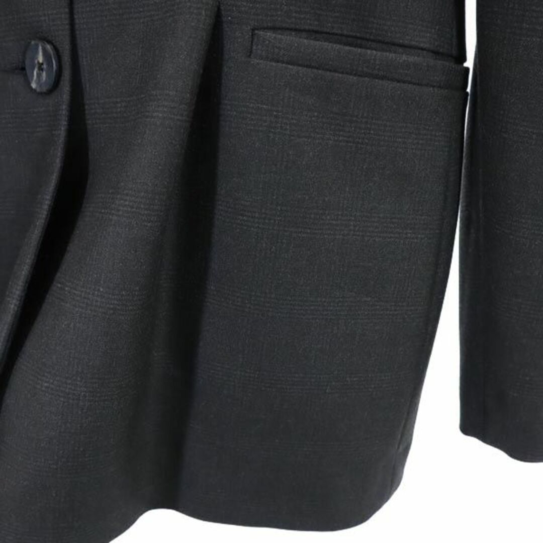 ZARA - ザラ チェック柄 テーラードジャケット M グレー系 ZARA ZARA - ザラ チェック柄 テーラードジャケット M グレー系 ZARA