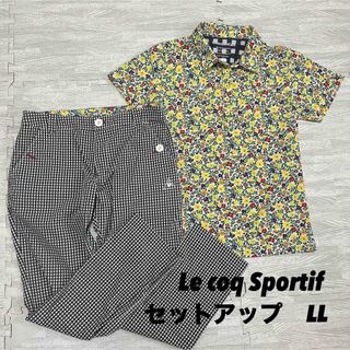 ルコックスポルティフ(le coq sportif)のLe coq Sportif ルコック　ゴルフウェア　レディース　LL 半袖(ウエア)