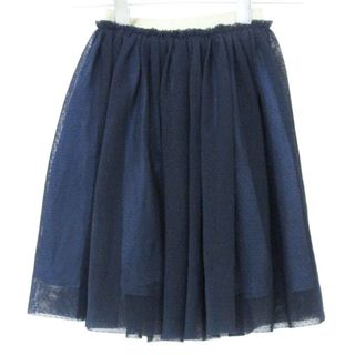 シップス(SHIPS)のシップス スカート ボトムス チュール フレア キッズ 女の子用 140サイズ ネイビー SHIPS(スカート)