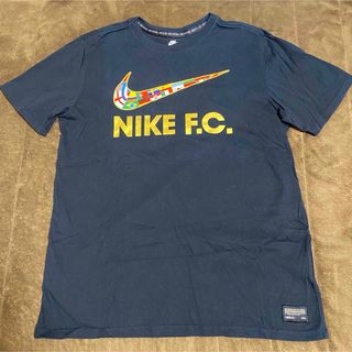 ナイキ(NIKE)のナイキFC 国旗ロゴ ワールドカップ ブラック 黒 Tシャツ L(Tシャツ/カットソー(半袖/袖なし))