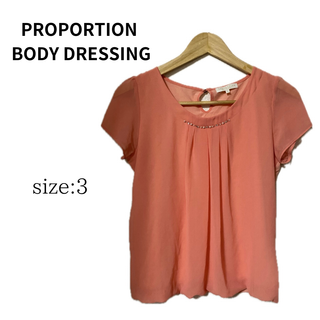 100026※PROPORTION BODY DRESSING　半袖トップス　(カットソー(半袖/袖なし))