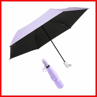 【色:紫】Honsheng 【猫の足傘】 日傘 折りたたみ傘 uvカット 遮光 (その他)
