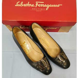 サルヴァトーレフェラガモ(Salvatore Ferragamo)のフェラガモ SalvatoreFerragamo パンプス 5D 22.5cm(ハイヒール/パンプス)