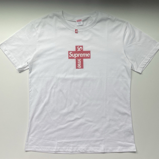 シュプリーム(Supreme)のSupreme Cross Box Logo Tee  ボックスロゴ(Tシャツ/カットソー(半袖/袖なし))