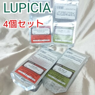 LUPICIA - ルピシア LUPICIA 紅茶 烏龍茶 煎茶 緑茶 リーフ 4点セット 未開封