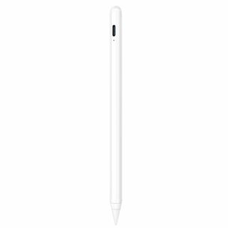 【色:ホワイト】タッチペン iPad用ペン JAMJAKE 急速充電 スタイラス(タブレット)