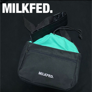 ミルクフェド(MILKFED.)のMILKFED. 外ポケット付きショルダーバッグ【mini 付録】(ショルダーバッグ)