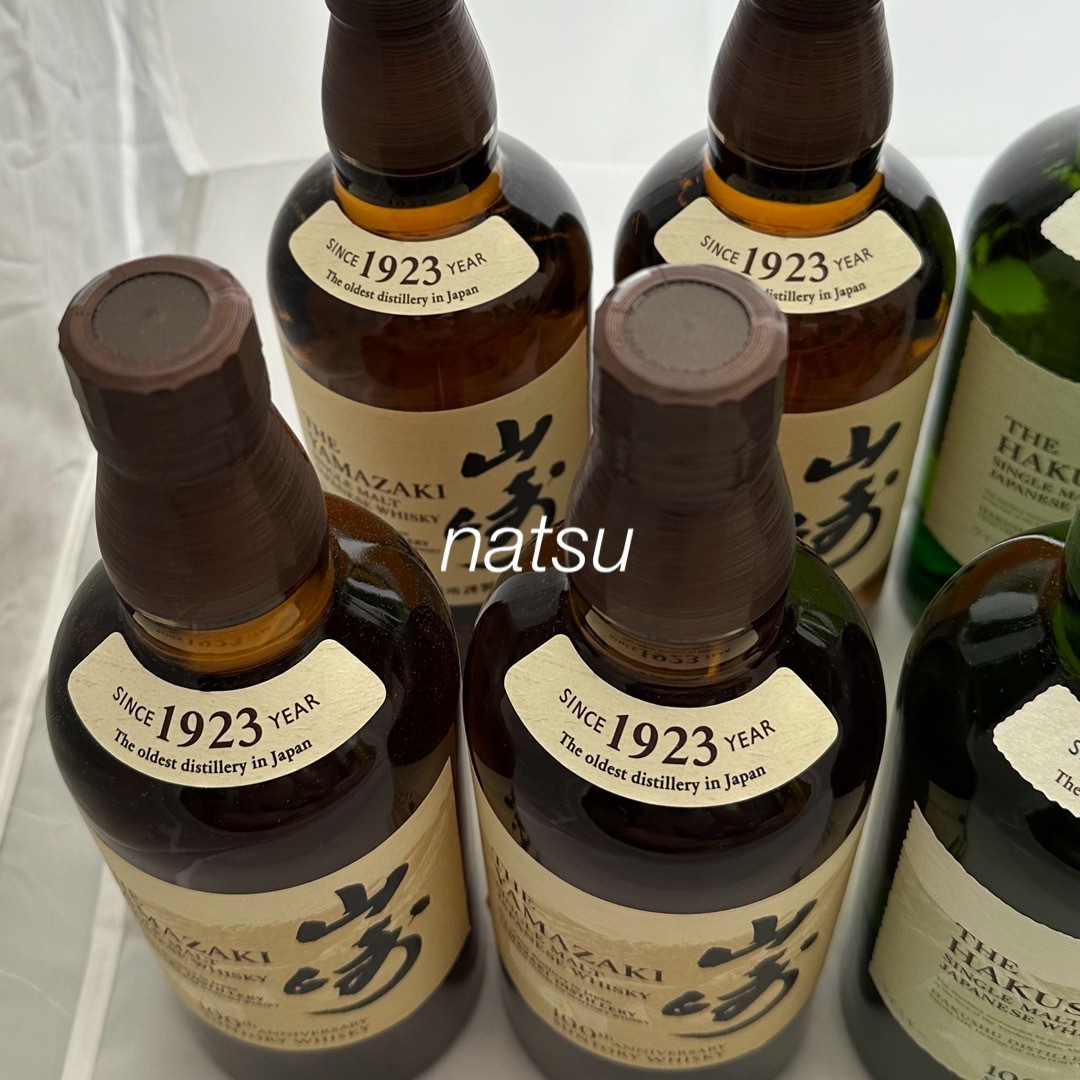 サントリー 山崎× 4本 白州 × 6本 新品未開封品セット サントリー 山崎× 4本 白州 × 6本 新品未開封品セット