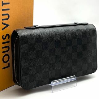 LOUIS VUITTON - ルイヴィトン ダミエグラフィット ジッピー XL 長財布 クラッチバッグ