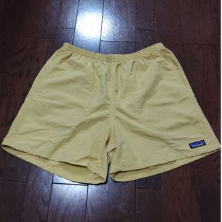 パタゴニア(patagonia)のpatagonia　バギーズショーツ　M　SUYE　黄色(ショートパンツ)