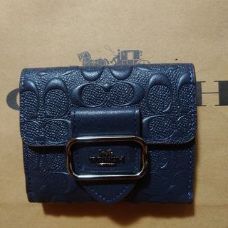 COACH - COACH　二つ折り　ミニ財布　新品　未使用　札入れ　小銭入れ　カード入れ