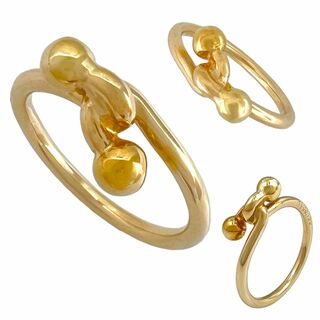 ティファニー(Tiffany & Co.)の極美品　ティファニー　リング　ラブノット　750　K18　YG　10.5号　指輪(リング(指輪))