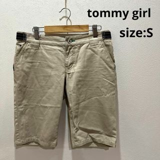 tommy girl - トミーガール Tommy girl ハーフパンツ ショーツ ベージュ S レッド