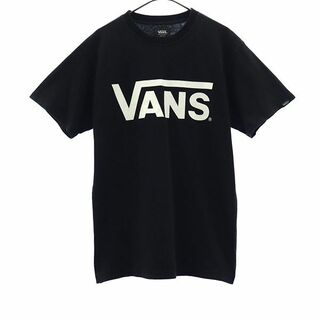 ヴァンズ(VANS)のバンズ プリント 半袖 Tシャツ S ブラック VANS メンズ(Tシャツ/カットソー(半袖/袖なし))